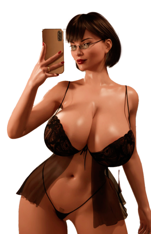Girl in gold dress